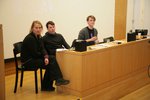 Friederike Wegner mit Marc Einsiedel und Felix Jung von We are Visual; Foto: Imke Sommer