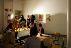 ASA Open Studios, December 2017, work by Cecilie Nørgaard (wall/center); Foto: Imke Sommer