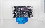 Frieda Toranzo Jaeger, Autoeroticism, oil and hardware on canvas, 279 x 289 cm, 2018, Private Collection