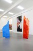 Jahresausstellung 2021 Klasse Jorinde Voigt Ausstellungsansicht; Foto: Marie-Theres Böhmker