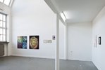 Jahresausstellung 2021: Ausstellungsansicht Klasse Prof. Werner Büttner; Foto: Marie-Theres Böhmker