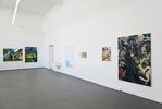 Jahresausstellung 2021: Ausstellungsansicht Klasse Prof. Werner Büttner; Foto: Marie-Theres Böhmker