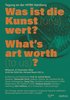 Auf grünem Grund werden alle relevanten Informationen mit oranger Schrift dargestellt. Der Titel der Veranstaltung ist dabei in fetten Lettern geschrieben. Alle weiteren Informationen finden am unteren Rand platz und sind sehr viel dünner dargestellt.