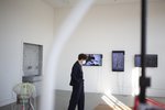 Jahresausstellung 2021: Ausstellungsansicht Klasse Prof. Simon Denny; photo: Andreas Hopfgarten