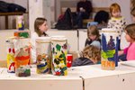 Kinderinsel bei der Jahresausstellung 2019; Foto: Lukas Engelhardt