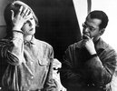 Prof. Almir Mavignier mit Hanne Darboven, 1960er Jahre; Foto: Wolfgang Kunz