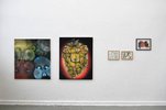 Jahresausstellung 2021 Klasse Werner Büttner Ausstellungsansicht, Anne Döhr