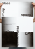 Announcement poster designed by the design studio Zwölf, 2020