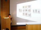 Guest lecture by Ahlam Shibli at HFBK Hamburg as part of the lecture series »Cross-cultural Challenges«; photo: Imke Sommer