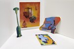 Ausstellungsansicht Klasse Anselm Reyle: Caspar Wülfing, No Titel