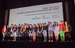25 HFBK-Absolvent*innen zeigten beim Screening »Final Cut 2018« ihre Abschlussfilme, die mit Unterstützung der Filmförderung Hamburg Schleswig-Holstein entstanden; Foto: Lukas Engelhardt