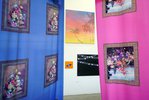 Jahresausstellung 2018 an der HFBK Hamburg: Blick in das Atelier der Studierenden von Anselm Reyle; Foto: Imke Sommer