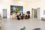 What Comes Before the Show, Ausstellung in der HFBK-Galerie während der Jahresausstellung im Februar 2021; Foto: Annika Grabold