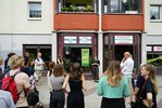 Die Öffentliche Gestaltungsberatung (ÖGB) wurde 2018 von der Initiative Urbane Kulturen eingeladen, den Kastanienboulevard in Berlin mit Anwohner*innen neu zu erschließen.; photo: Imke Sommer