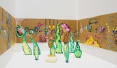 Ausstellungsansicht Klasse Anselm Reyle: Julia Brosemann, Cantaloupe and rubber plantation