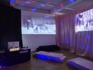 Karaoke bar by Michaela Melián's class during HFBK annual exhibition 2017; photo: Edward Greiner