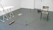 Ausstellungsansicht Klasse Michaela Melián: Alexander Iliashenko und Nikita Kotliar