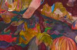 Ausstellungsansicht Klasse Jorinde Voigt: Werk von Sophia Queiro Suáre