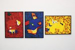 Ausstellungsansicht Klasse Werner Büttner: Leo Tezlaw