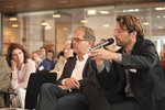 Michaela Ott, Martin Köttering und Friedrich von Borries (von links); Foto: Jann Wilken