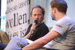Matthias von Hartz und Alain Bieber; Foto: Jann Wilken