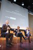 Michael Daxner, Amelie Deuflhard, Jörn Thießen (von links); Foto: Jann Wilken