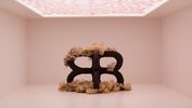 Ausstellungsansicht Klasse Anselm Reyle: Miles Schuler, Ohne Titel