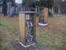 Clegg & Guttmann, Öffentliche Bibliothek auf dem jüdischen Friedhof, Krems an der Donau, 1991