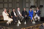Panel discussion with Werner Büttner, Bettina Uppenkamp, Diedrich Diederichsen, Walter Grasskamp, Wolfgang Ullrich, Annette Tietenberg, Martin Köttering; photo: Pia Schmikl