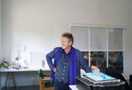 Raimund Bauer, Professor für Bühnenraum an der HFBK Hamburg; Foto: Imke Sommer