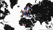 Artists at Risk, AR-residencies and events in different countries published on the AR-Website; Screenshot 