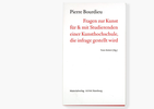 Das weiße Buchcover zeigt den Namen des Autor in Schwarz und den Titel des Buches in Rot.