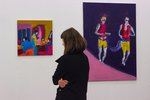 Hiscox-Ausstellung während der Semestereröffnung 2018; Foto: Lukas Engelhardt