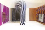 Ausstellungsansicht Klasse Anselm Reyle: Isabelle Fritz, Fade out lines